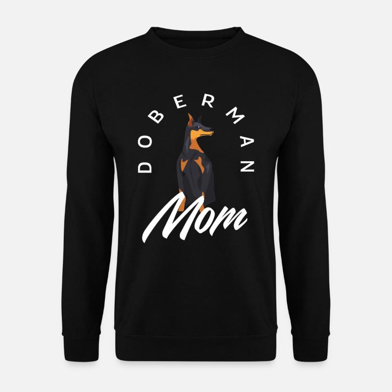 Doberman Mama Gift - Unisex Sweatshirt - black
