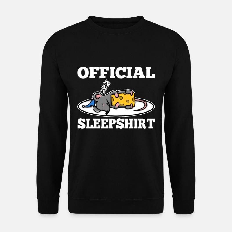 Official sleepshirt mouse - Unisex Sweatshirt - black