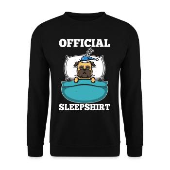 Solin chemise-lit officiel - Sweat-shirt Unisexe - noir - Devant - Alina (178cm) & Michal (187cm)