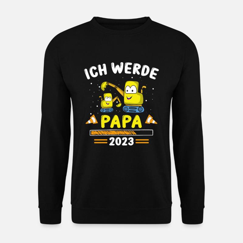 Papa 2023 Loading - Unisex Pullover - Schwarz