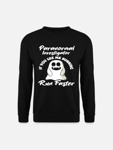 Ghost Hunter Ghost Hunt Ghosts - Unisex Sweatshirt - black