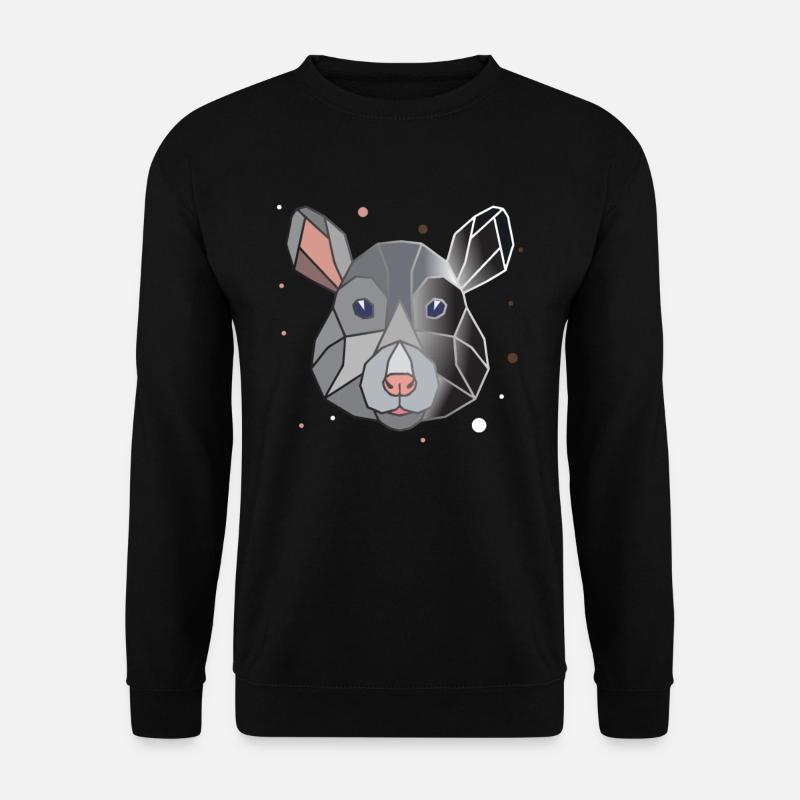 Polygone de rat - Sweat-shirt Unisexe - noir