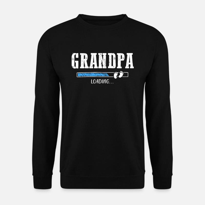 Opa loading Werdender Opa - Unisex Pullover - Schwarz