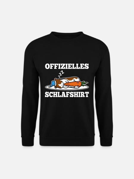 Offizielles schlafshirt Meerschweinchen - Unisex Pullover - Schwarz