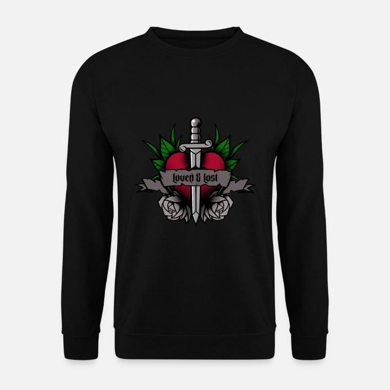 Gothic Lover Loved and Lost - Unisex Sweatshirt - black