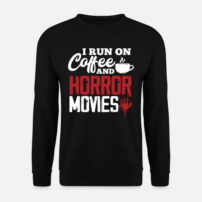 Films d’horreur Café - Sweat-shirt Unisexe - noir