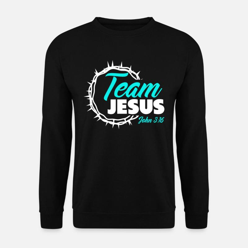 Équipe Jésus - Sweat-shirt Unisexe - noir