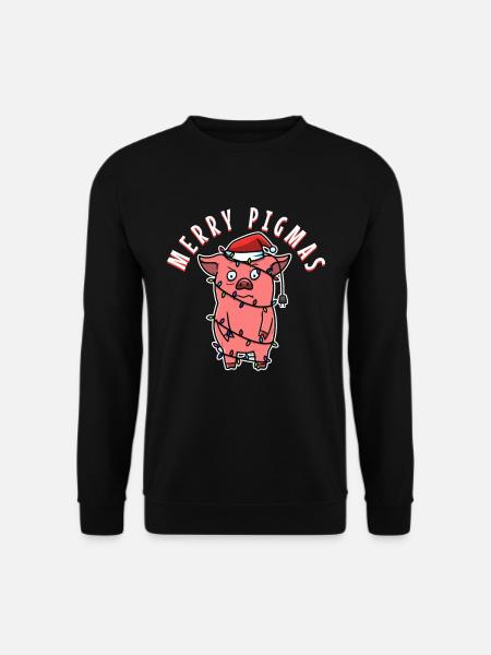 Merry Pigmas - Sweat-shirt Unisexe - noir