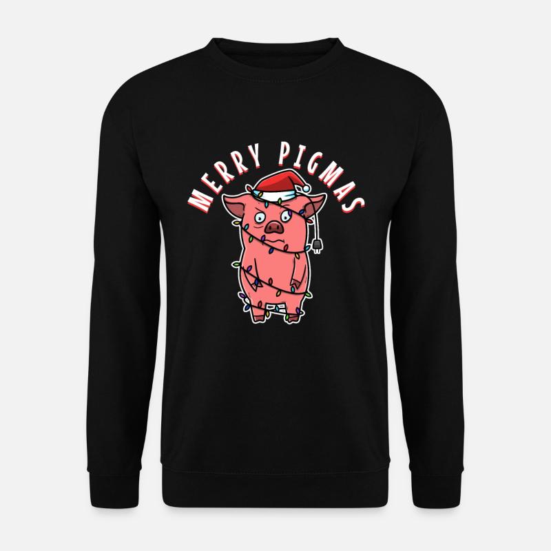 Merry Pigmas - Unisex Sweatshirt - black