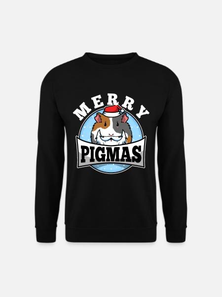 Joyeux Pigmas - Sweat-shirt Unisexe - noir