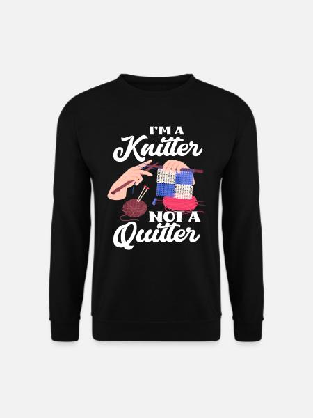 Knit - Unisex Sweatshirt - black