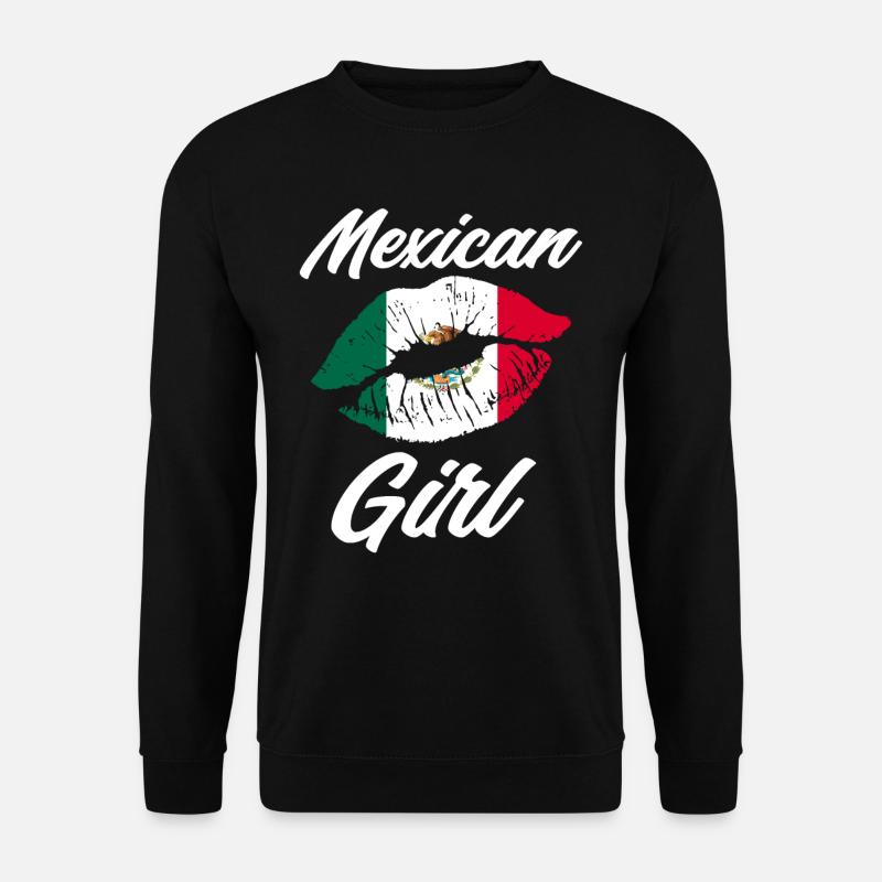 Mexico Mexican Girl - Unisex Sweatshirt - black