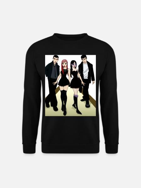Corporate Goth Gothic Clique Friends - Unisex Sweatshirt - black