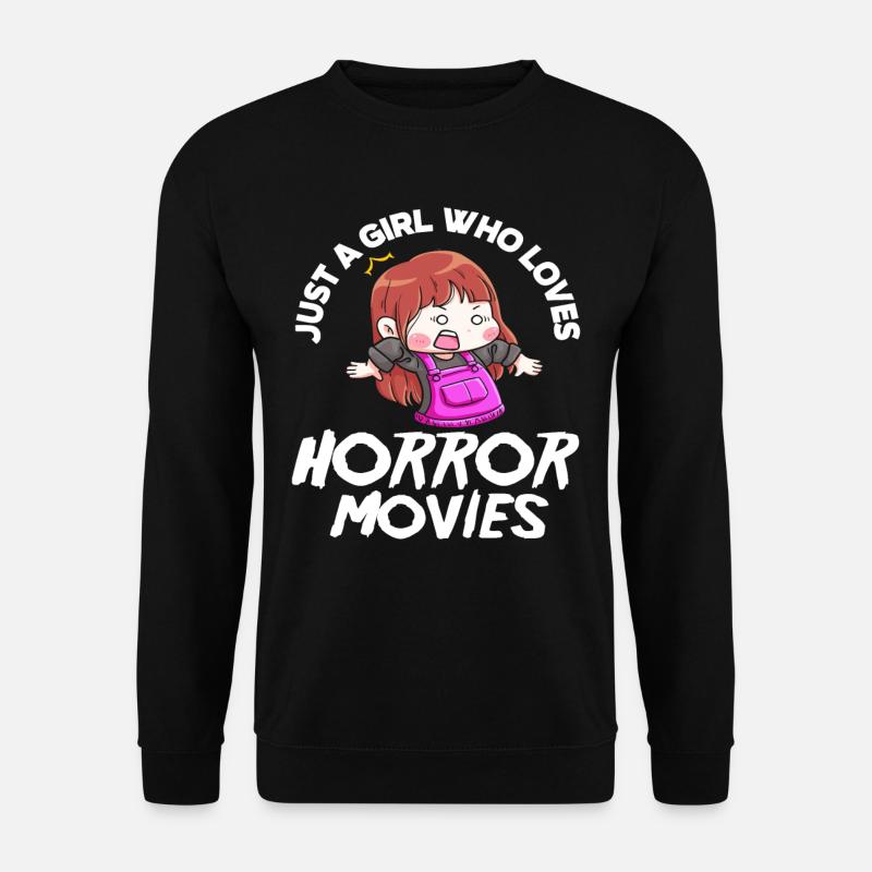 Film Mädchen Horror Filme - Unisex Pullover - Schwarz