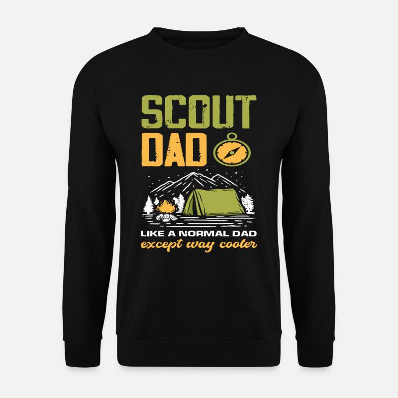 Pfadfinder Papa - Unisex Pullover - Schwarz