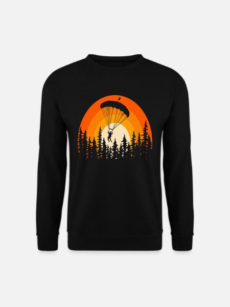 Parachutist - Unisex Sweatshirt - black