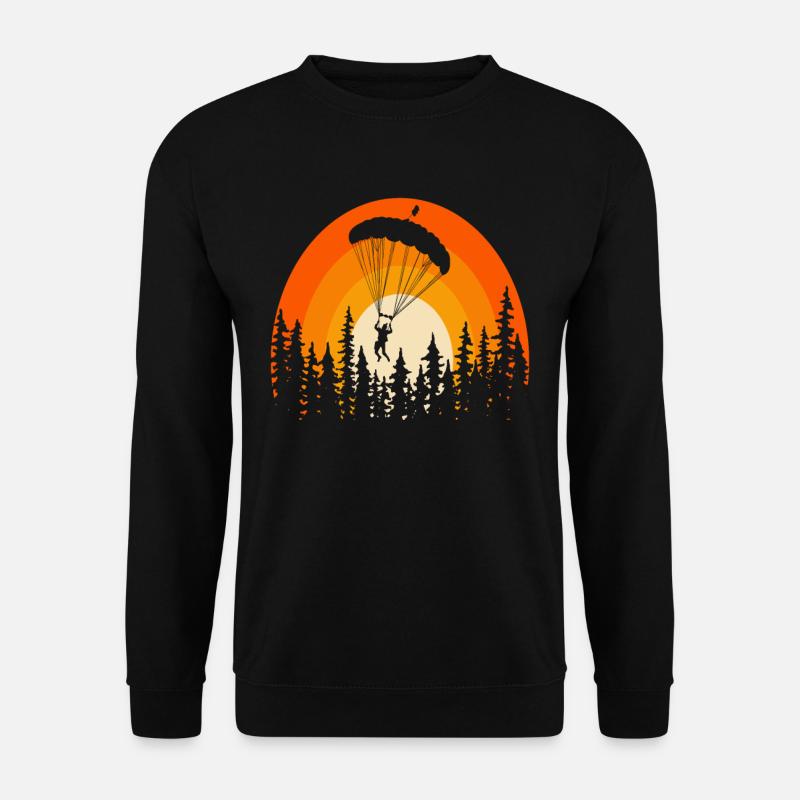 Parachutist - Unisex Sweatshirt - black