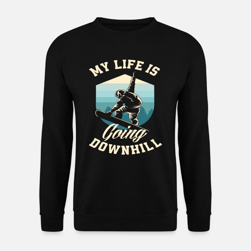 Snowboarders - Unisex Sweatshirt - black