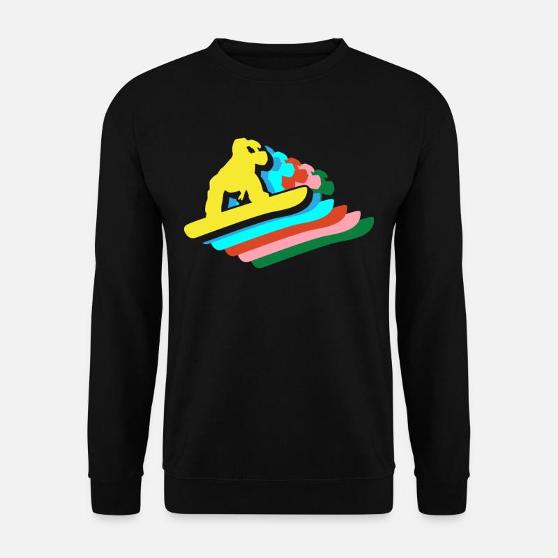 Snowboarder Gift - Unisex Sweatshirt - black
