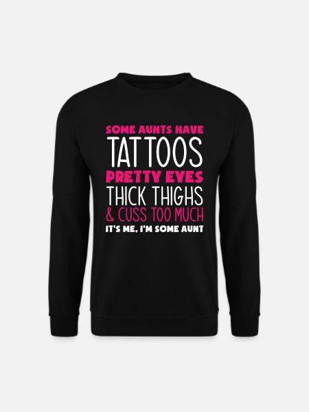 Tattoo Tante - Unisex Pullover - Schwarz