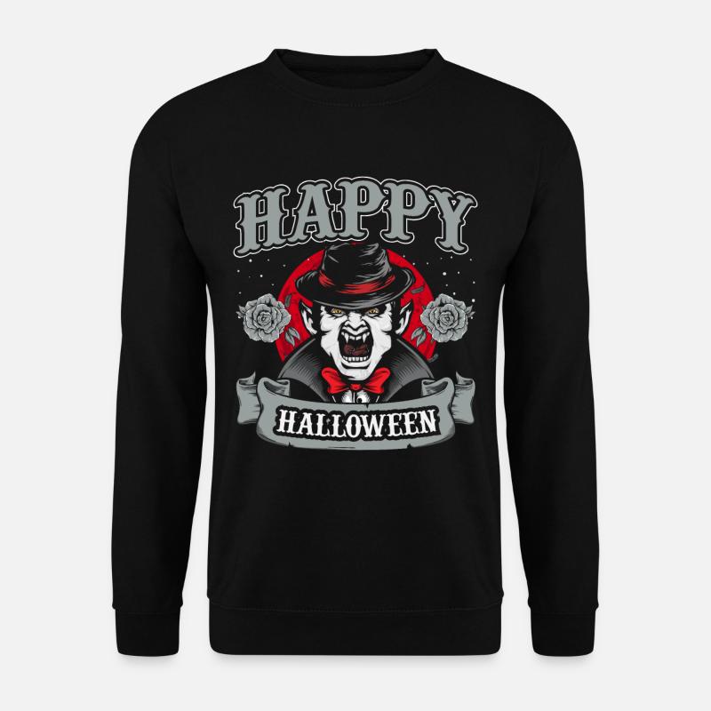 Joyeux Halloween Vampire Evil - Sweat-shirt Unisexe - noir