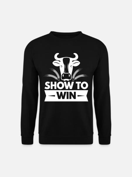 Cattle Show To Win - Unisex Sweatshirt - black