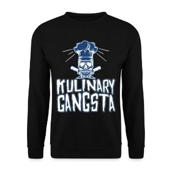 Skull Knives Chef - Unisex Sweatshirt - black - Front - Alina (178cm) & Michal (187cm)