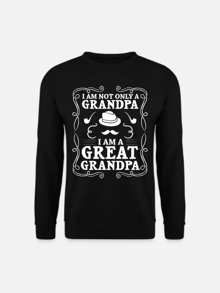 arrière-grand-père grand-père arrière-grands-parents grand-père - Sweat-shirt Unisexe - noir