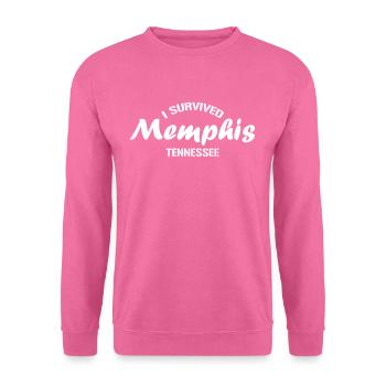 Ich habe Memphis Tennessee überlebt - Unisex Pullover - Pink - Vorne