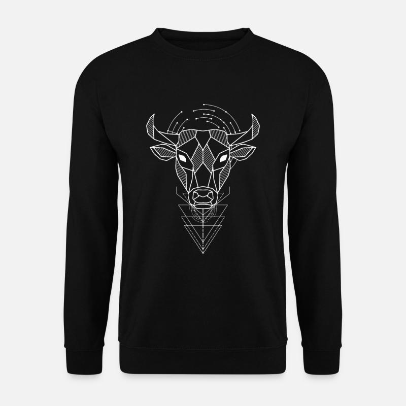 Polygone du Taureau - Sweat-shirt Unisexe - noir