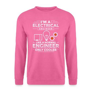 Electrical Engineering Engineer Research Development - Unisex Sweatshirt - pink - Front