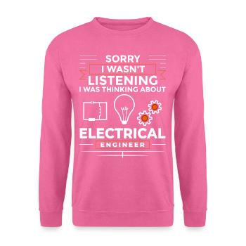 Electrical Engineering Engineer Research Development - Unisex Sweatshirt - pink - Front