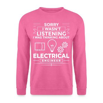 Electrical Engineering Engineer Research Development - Unisex Sweatshirt - pink - Front