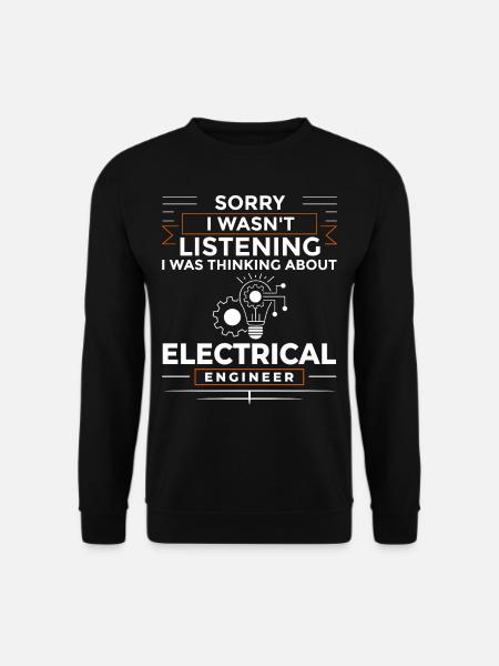 Electrical Engineering Engineer Research Development - Unisex Sweatshirt - black