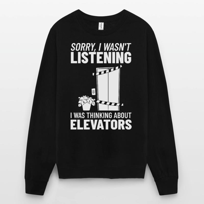 Technicien d’ascenseur Élévateur élévateur Sweat-shirt Unisexe