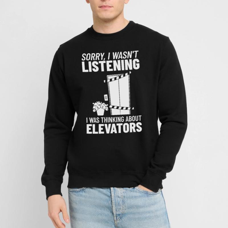 Technicien d’ascenseur Élévateur élévateur Sweat-shirt Unisexe