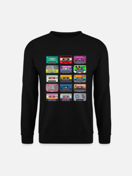 Cassette Mixtape - Unisex Sweatshirt - black