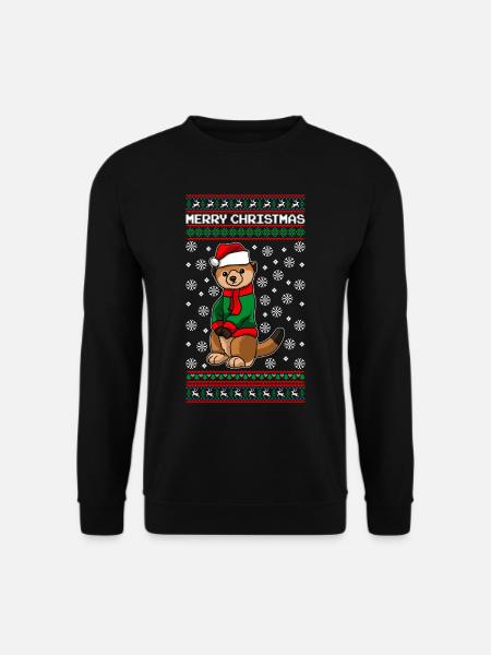 Weihnachten Erdmännchen - Unisex Pullover - Schwarz