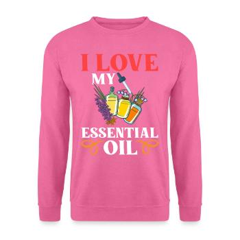 Essential Oil Diffuser Aromatherapy Plants - Unisex Sweatshirt - pink - Front
