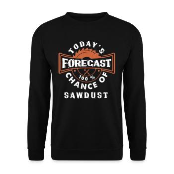 Carpenter - Unisex Sweatshirt - black - Front - Alina (178cm) & Michal (187cm)