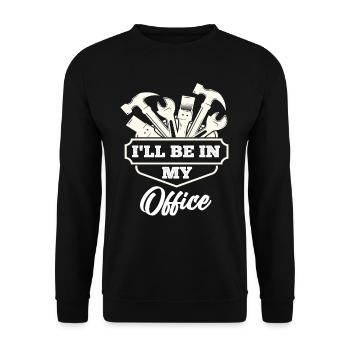 Zimmermann - Unisex Pullover - Schwarz - Vorne - Alina (178cm) & Michal (187cm)
