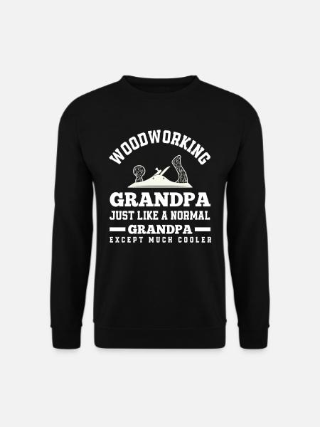 Grand-père menuisier - Sweat-shirt Unisexe - noir