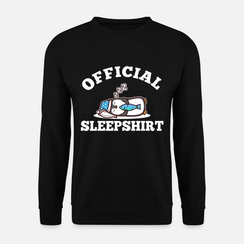 Official sleepshirt penguin - Unisex Sweatshirt - black
