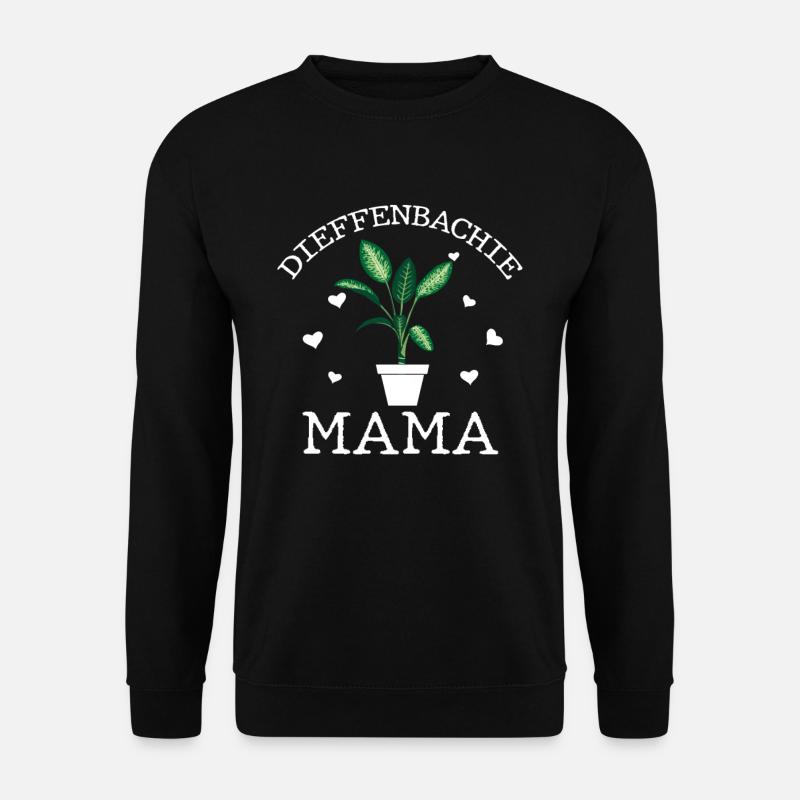 Dieffenbachia Mama - Unisex Pullover - Schwarz