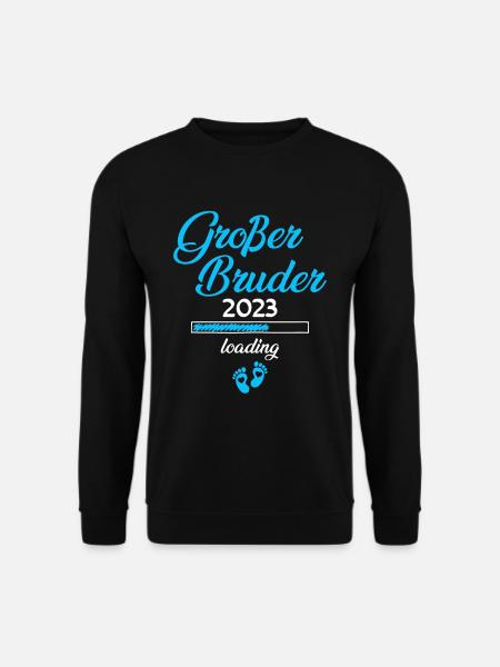 Großer Bruder 2023 Loading - Unisex Pullover - Schwarz