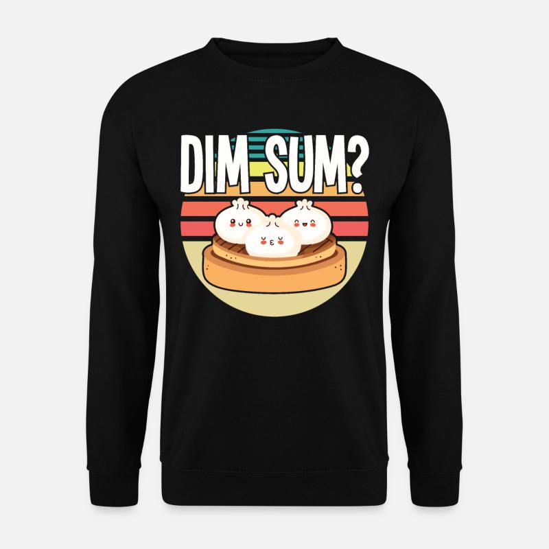Dim Sum? - Unisex Sweatshirt - black