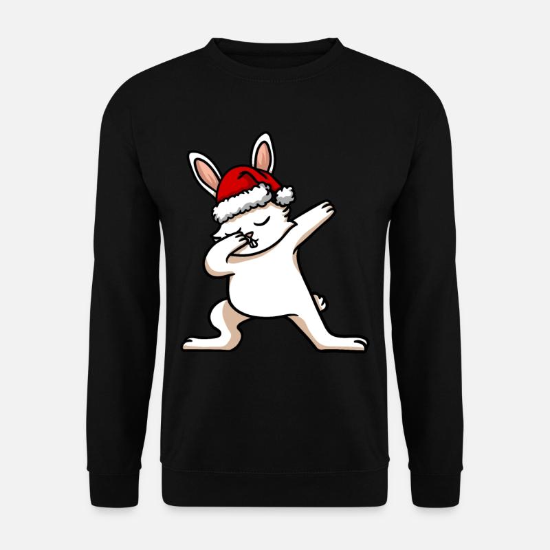 Dabbing Christmas Christmas - Unisex Sweatshirt - black