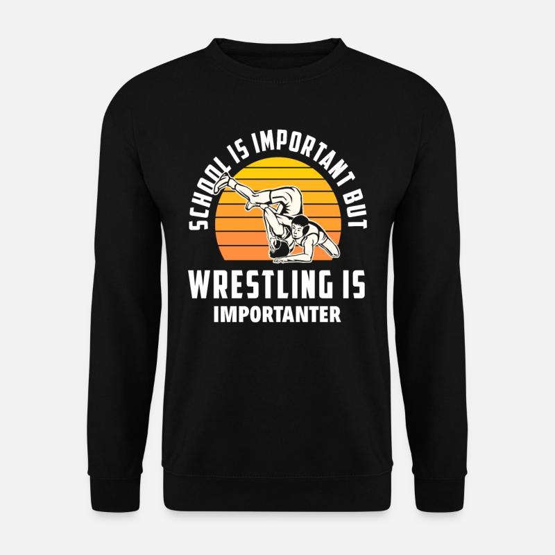 Wrestling School Students - Unisex Sweatshirt - black