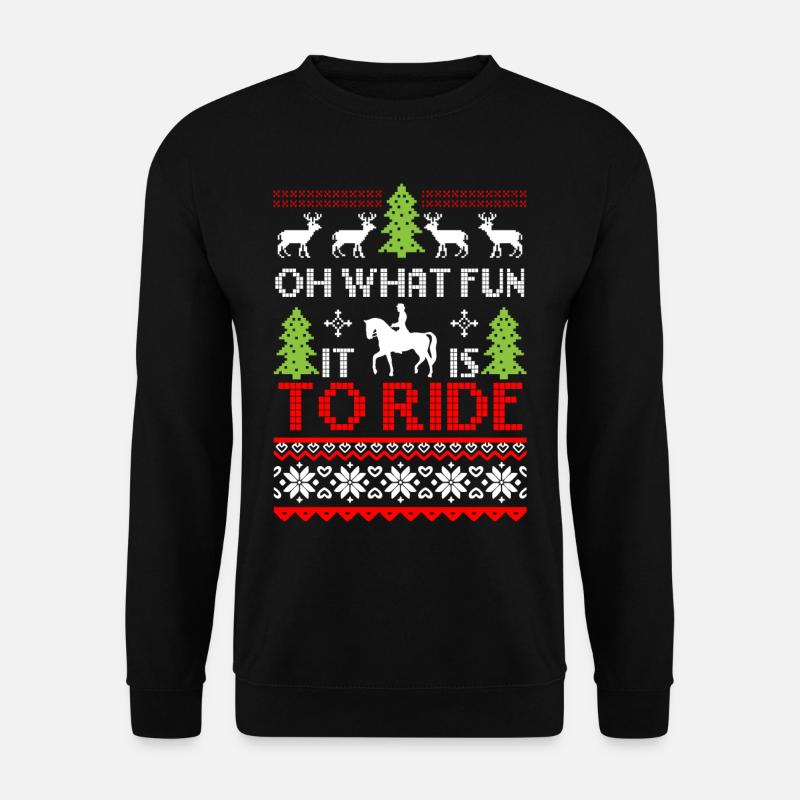 Oh, quel plaisir de conduire - Sweat-shirt Unisexe - noir
