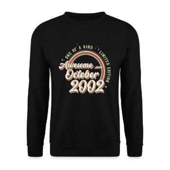 Edition limitée géniale depuis octobre 2002 - Sweat-shirt Unisexe - noir - Devant - Alina (178cm) & Michal (187cm)